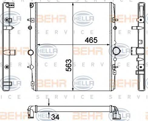 Radiator, racire motor