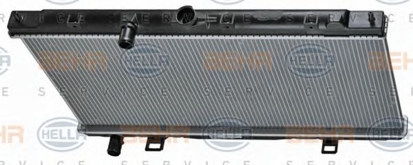 Radiator, racire motor NISSAN ALMERA 00- 1,5-1,8