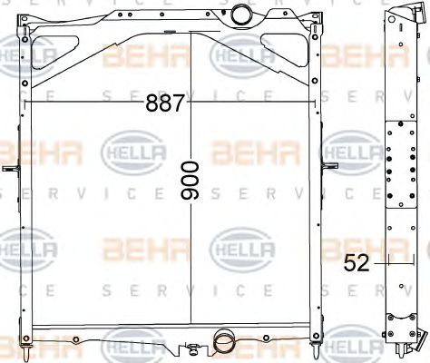 Radiator, racire motor