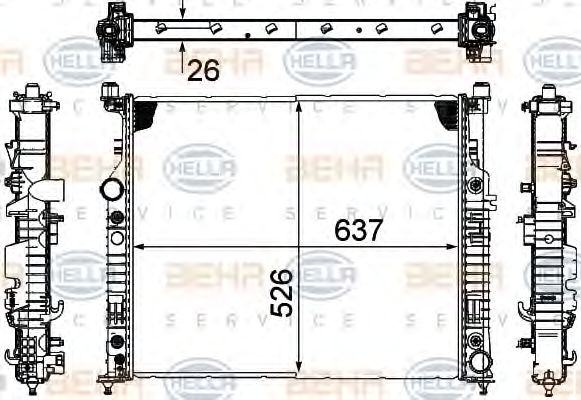 Radiator, racire motor