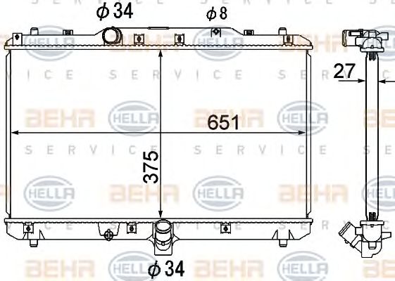 Radiator, racire motor