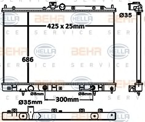 Radiator, racire motor