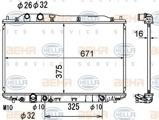 Radiator, racire motor