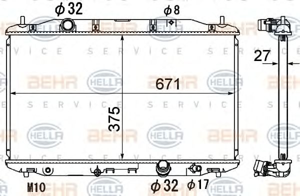 Radiator, racire motor