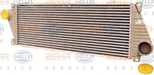 Intercooler, compresor