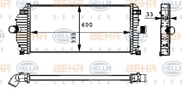 Intercooler, compresor