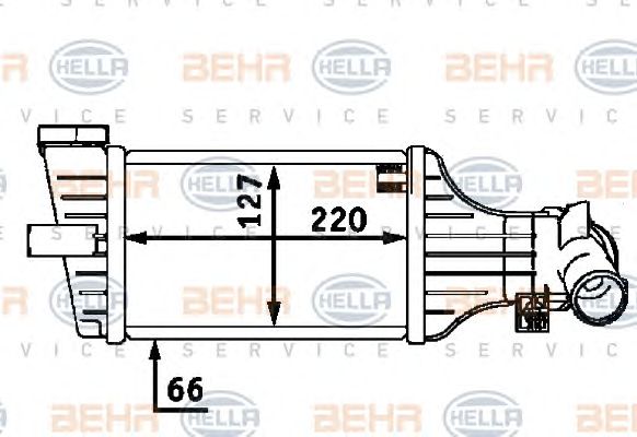 Intercooler, compresor OPEL ASTAR G 2,2DTI