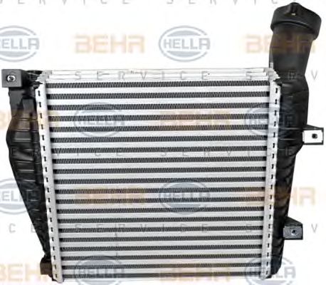 Intercooler, compresor VW TOUAREG 02-10 5.0D, 2.5D R5, PORSCHE CAYENNE 02- 4.5T, 3.2,