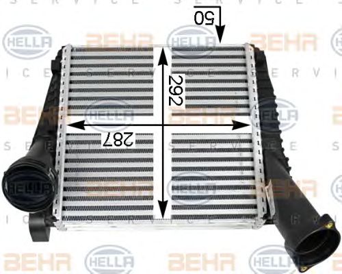 Intercooler, compresor