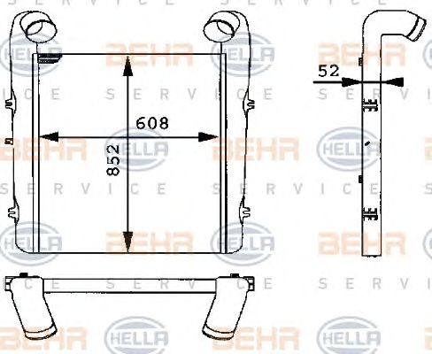 Intercooler, compresor