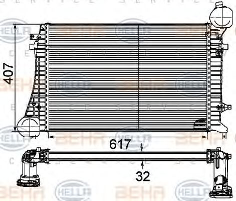 Intercooler, compresor