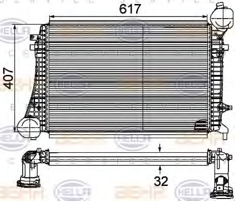 Intercooler, compresor