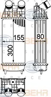 Intercooler, compresor PEUGEOT 207 1,6HDI 06-