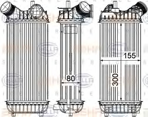 Intercooler, compresor