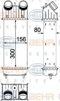 Intercooler, compresor