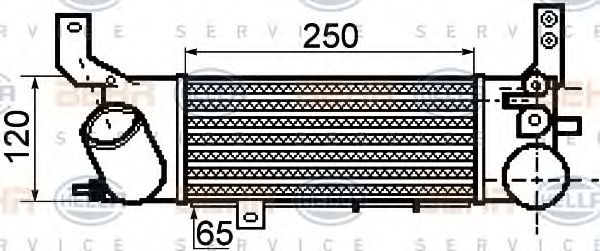 Intercooler, compresor