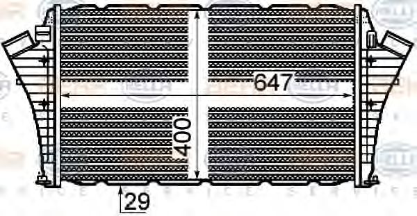 Intercooler, compresor