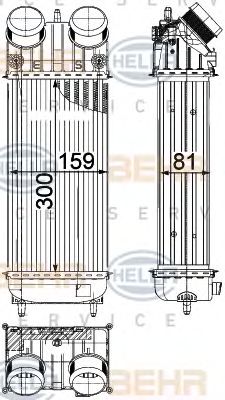 Intercooler, compresor