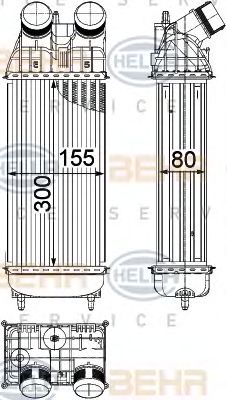 Intercooler, compresor