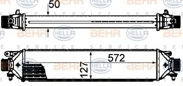 Intercooler, compresor