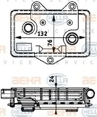 Radiator ulei, ulei motor MERCEDES-BENZ VITO 2,3D