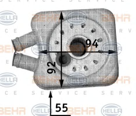 Radiator ulei, ulei motor VW/AUDI/FORD/SEAT