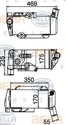 Radiator, retarder