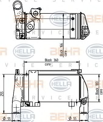 Radiator, retarder