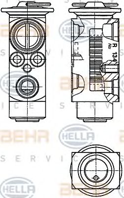 Supapa expansiune, clima BMW E65/E66 3,0-6,0 01-