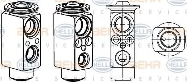 Supapa expansiune, clima BMW E38/E39/E53 00-