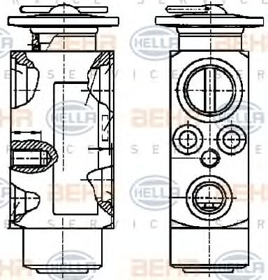 Supapa expansiune, clima PORSCHE 911/911TURBO/928 86-