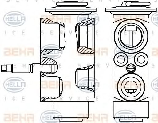 Supapa expansiune, clima BMW E46/E83 98-