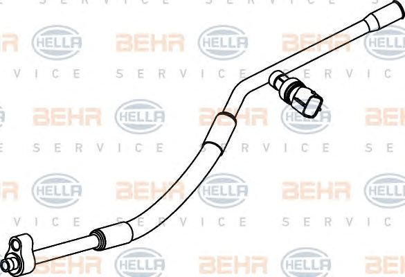 conducta inalta presiune,aer conditionat FORD FOCUS 98-