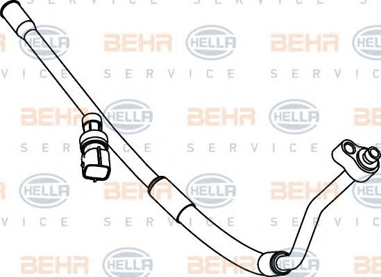 conducta inalta presiune,aer conditionat FORD FOCUS 98-