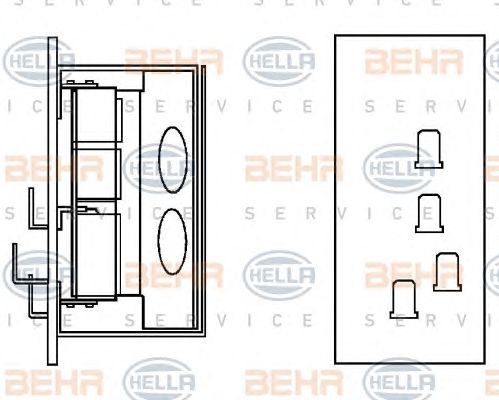 Rezistor, ventilator habitaclu