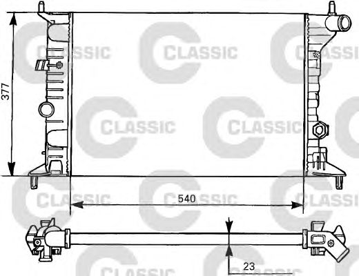 Radiator, racire motor