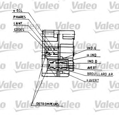 Comutator coloana directie RENAULT 21 86-93