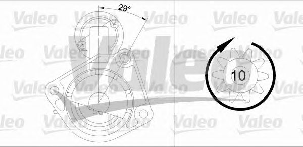 starter FORD 1,4-1,6 FOCUS 98-/FUSION 1,25-