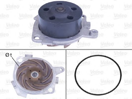 pompa apa ALFA 145/146/147/156/159/GTV/SPIDER/BRERA/GIULIETTA 1,4-2,0 95-