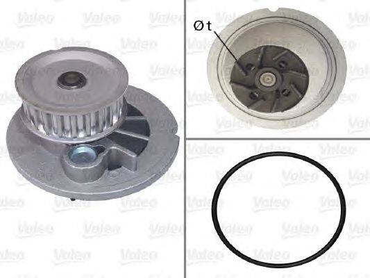 pompa apa OPEL DOHC 1,6 16V ASTRA G/VECTRA