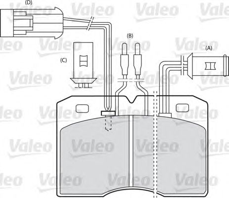 set placute frana,frana disc IVECO DAILY 30.8.9.10, 35.8.9