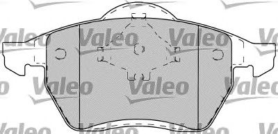 set placute frana,frana disc VW A100/A6 90-