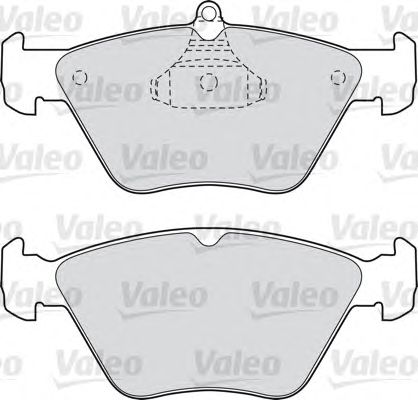 set placute frana,frana disc OPEL OMEGA B 2,0 16V 94- VECTRA