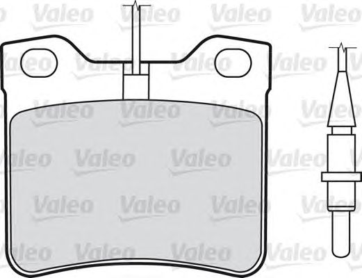 set placute frana,frana disc PEUGEOT 406/605