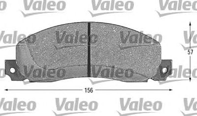 set placute frana,frana disc RENAULT TRAFIC 84-