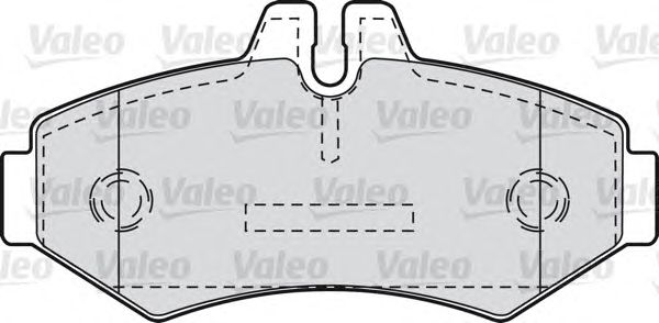 set placute frana,frana disc MERCEDES-BENZ SPRINTER 901-903 95-06