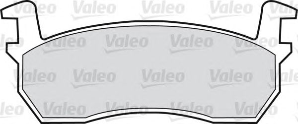 set placute frana,frana disc NISSAN MICRA I10) 82-92