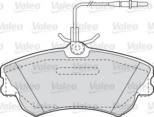 set placute frana,frana disc RENAULT ESPACE III 96-02