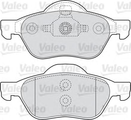 set placute frana,frana disc RENAULT LAGUNA II 01- 1.6-3.0