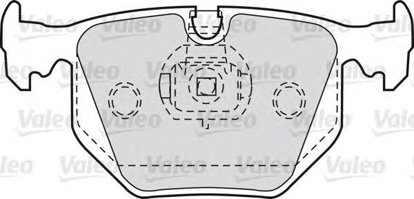 set placute frana,frana disc BMW E46 99- / E38 94-